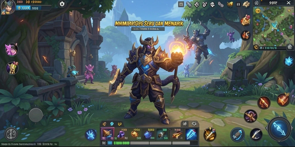 Tangkapan layar gameplay menarik di 99RP.