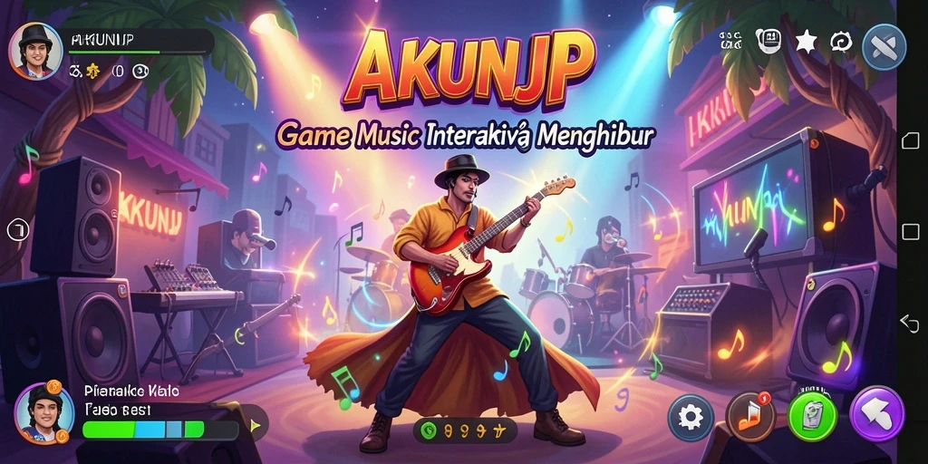 Tampilan gameplay AKUNJP yang menarik dan interaktif.