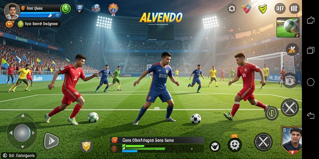 Gameplay seru dan kompetitif di ALVENDO.