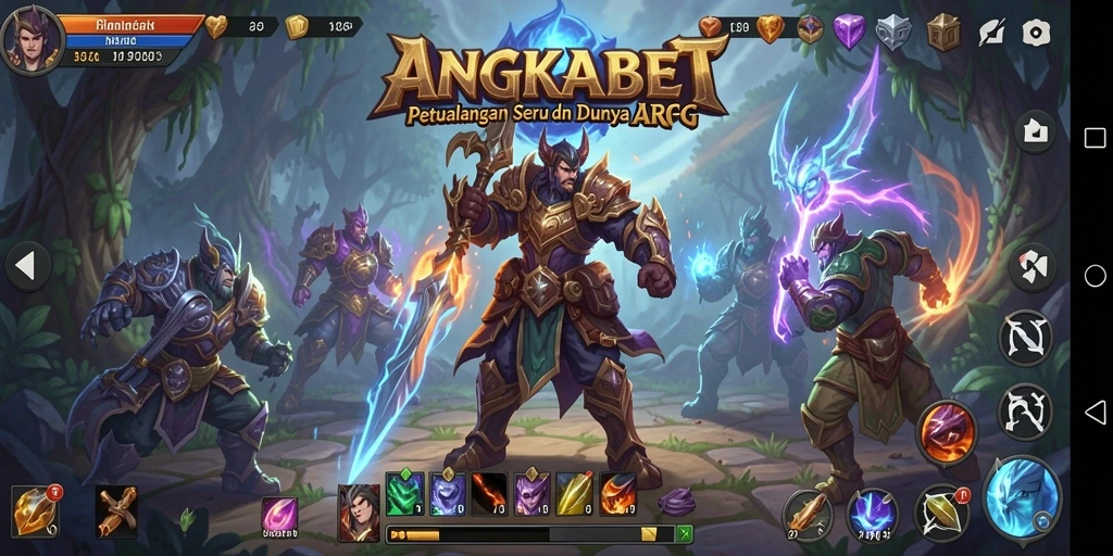 Tampilan gameplay ANGKABET yang seru dan mendebarkan.