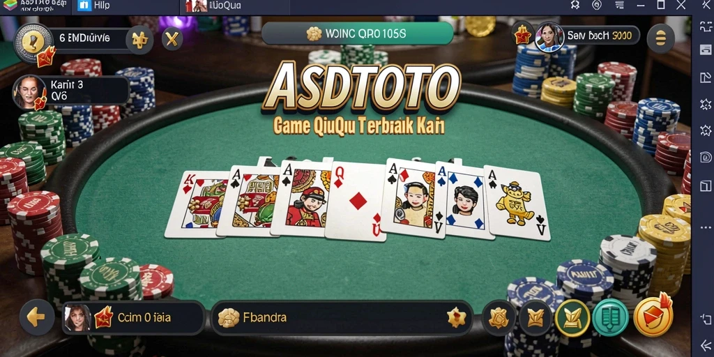 Gameplay QiuQiu yang seru dan penuh strategi di ASDTOTO.