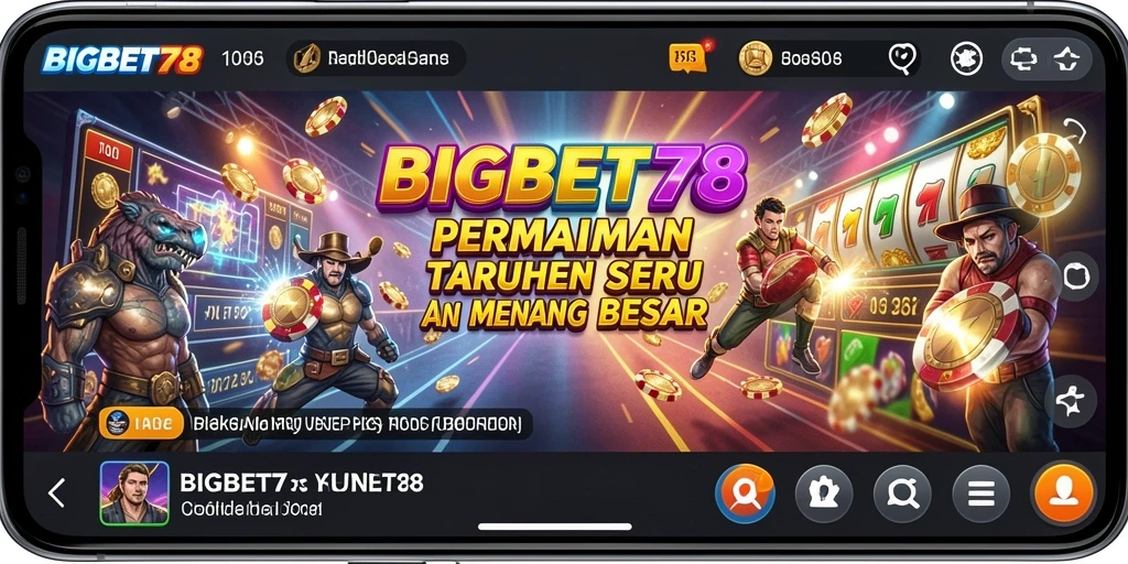 Tampilan gameplay menarik dan penuh aksi dari BIGBET78.