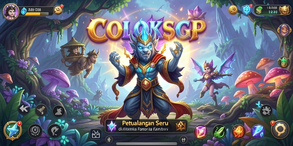 Screenshot gameplay COLOKSGP yang menampilkan aksi petualangan yang mendebarkan.