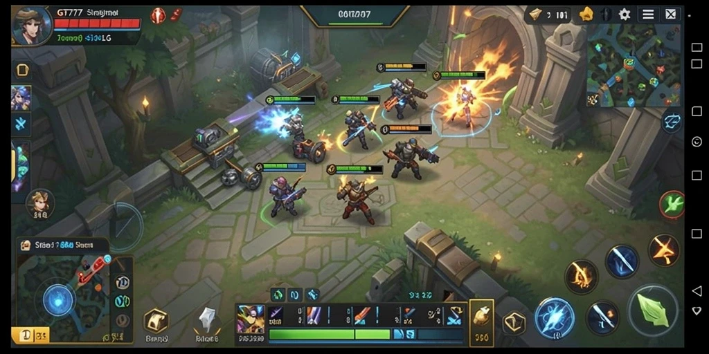 Tangkapan layar menunjukkan gameplay seru di GT777 dengan strategi mendalam.
