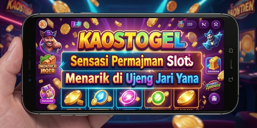 Tampilan gameplay KAOSTOGEL yang mengasyikkan dan penuh warna.