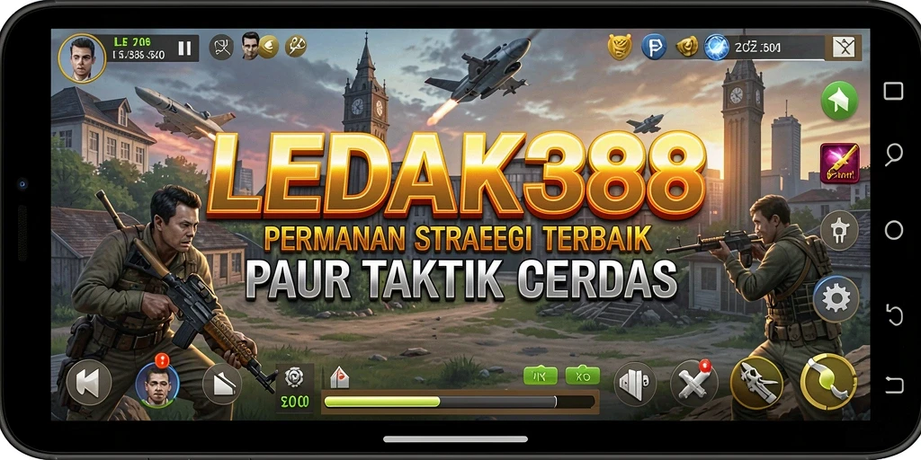 Tampilan gameplay LEDAK388 yang menantang dan strategis.