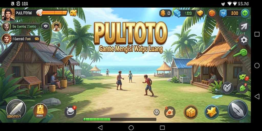 Screenshot gameplay PULITOTO menunjukkan keseruan dan tantangan yang ada.