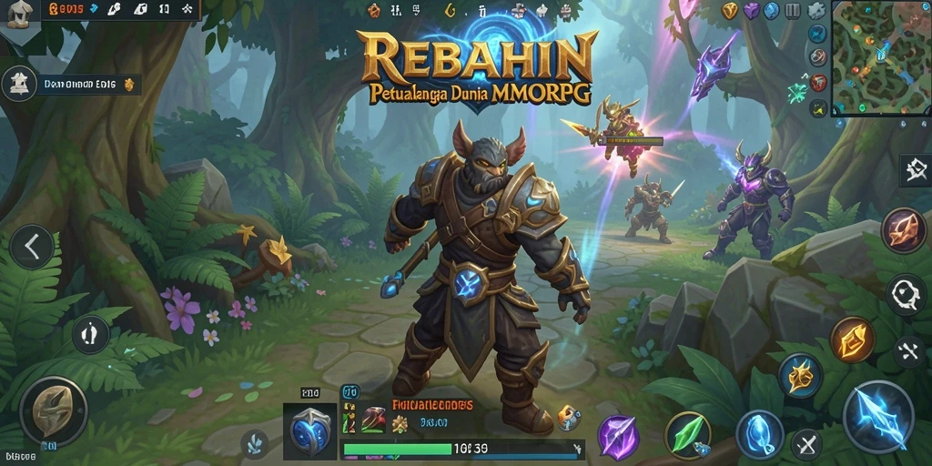 Gameplay REBAHIN yang memukau dan penuh aksi.