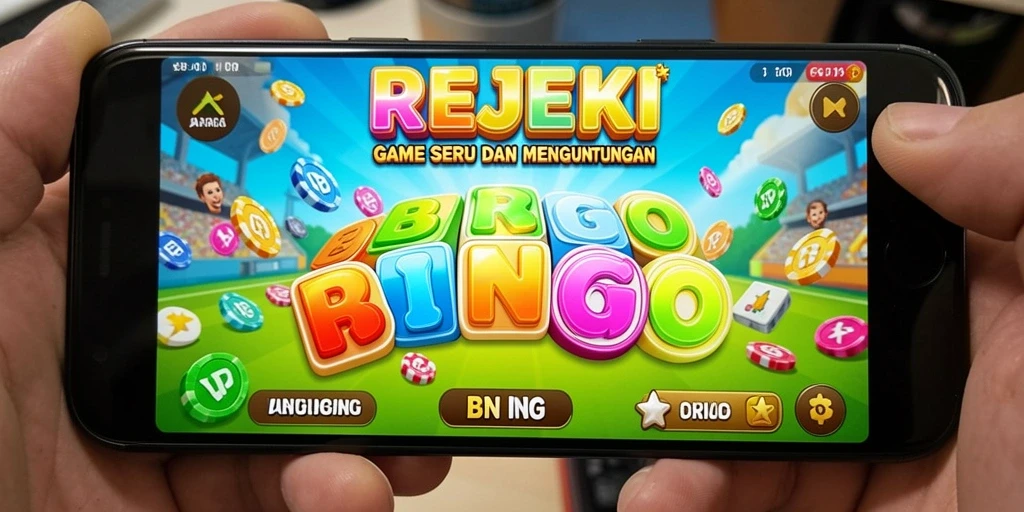 Tampilan screenshot utama <strong>REJEKI</strong> menampilkan gameplay Bingo yang menarik.