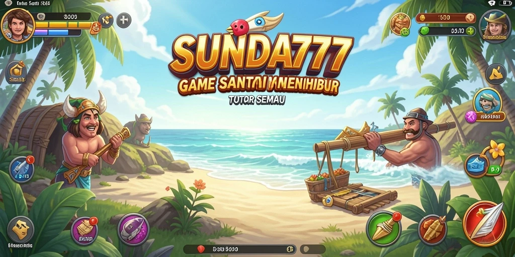 Tampilan gameplay SUNDA777 yang menyenangkan dan penuh warna.