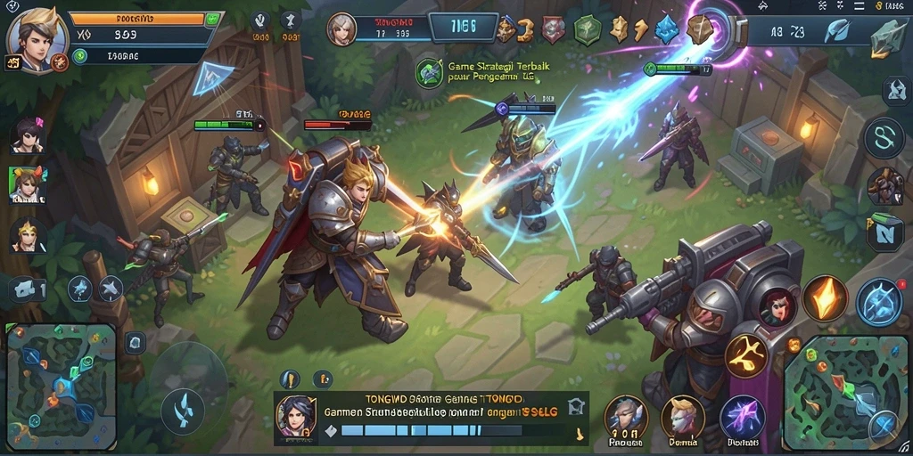 Gameplay seru dan strategis dalam TONGWD dengan grafis menawan.