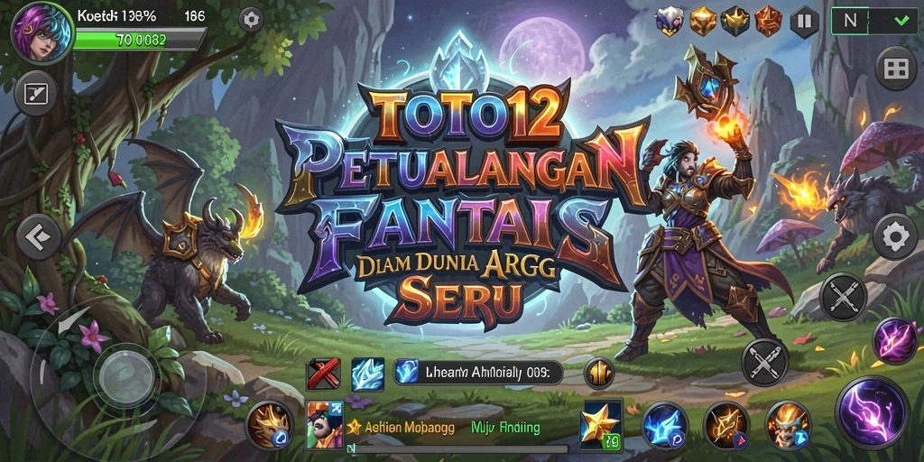 Gameplay TOTO12 dengan aksi pertarungan seru dan visual yang menakjubkan.